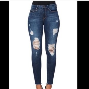 Good American Distressed Good Legs Jean's Size 26